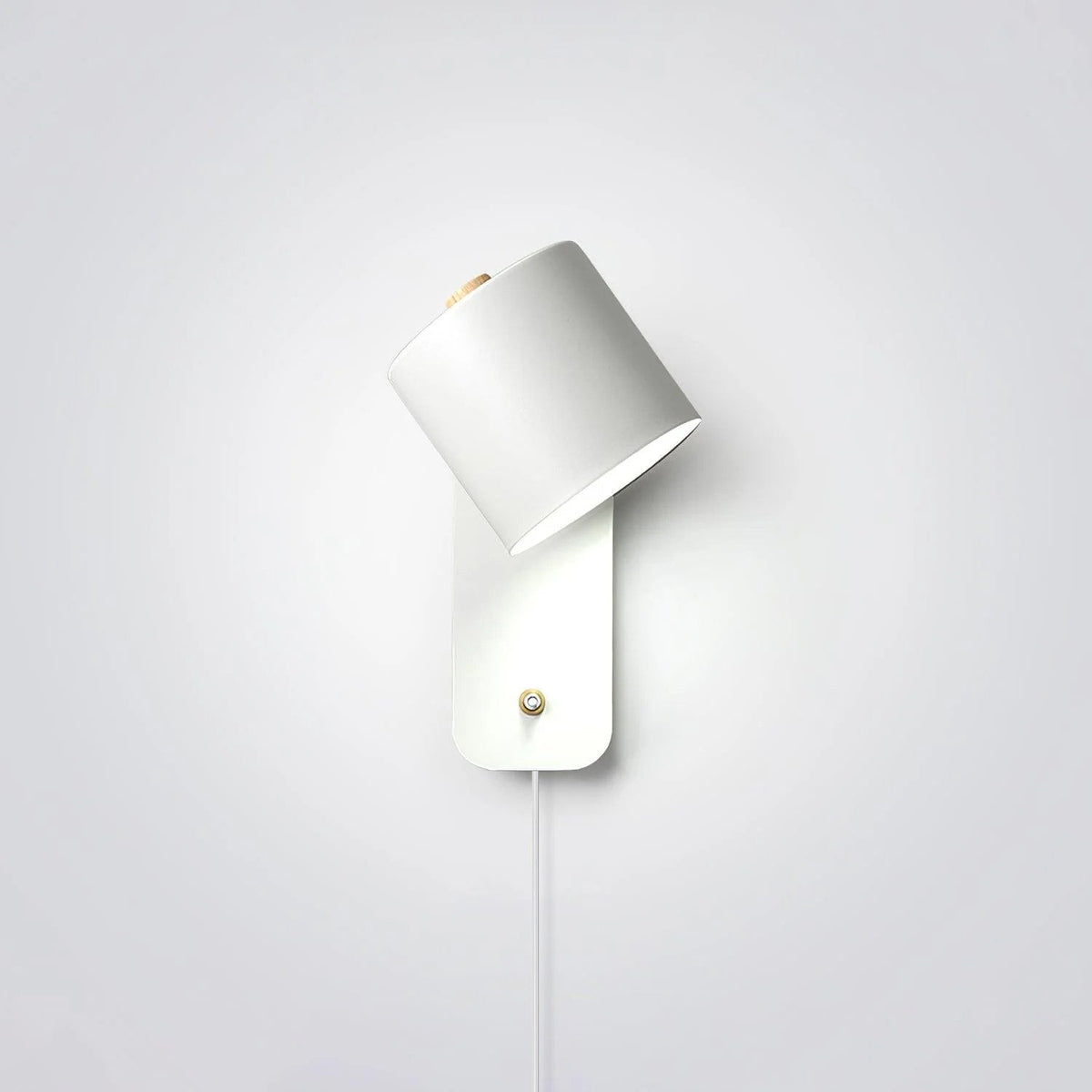 Pivo Plug In Cylinder Wall Lamp