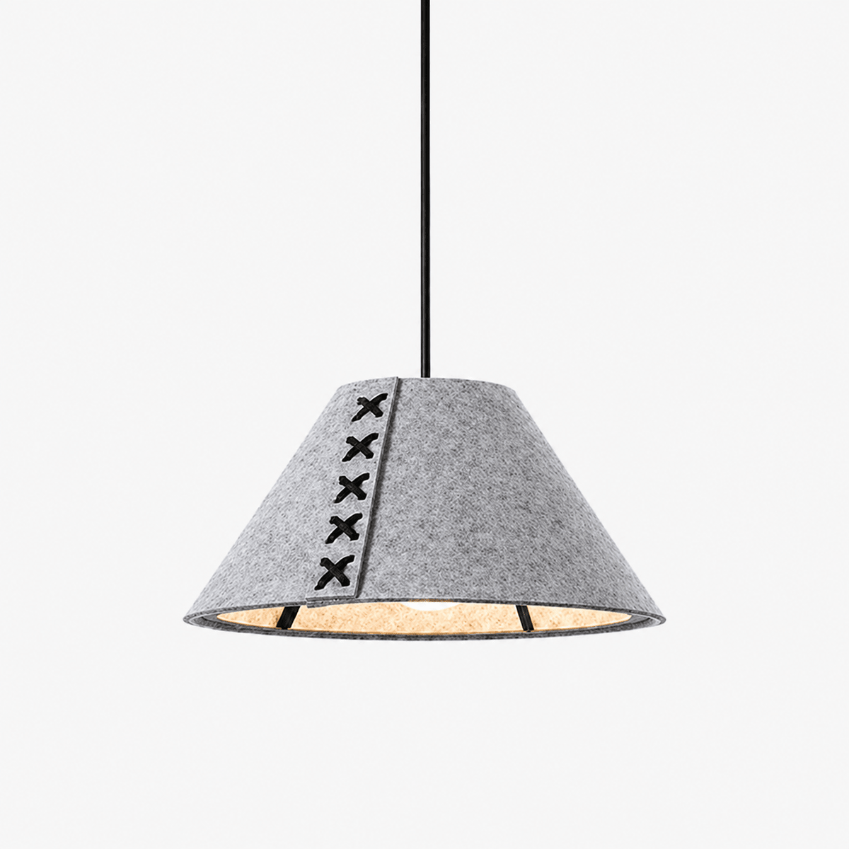 Feliciane Acoustic Felt Cone Pendant Light
