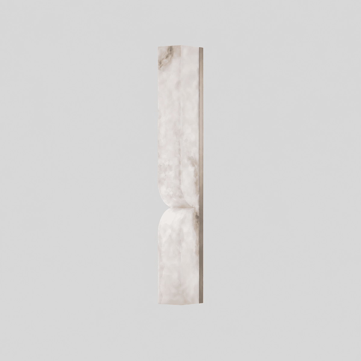 Chantal Solid Carved Alabaster LED Wall Sconce