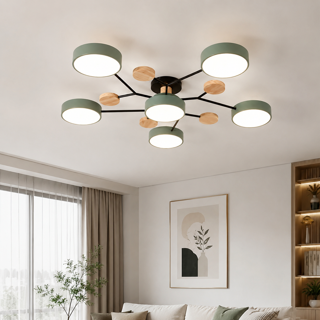 Lunara Modern LED Chandelier