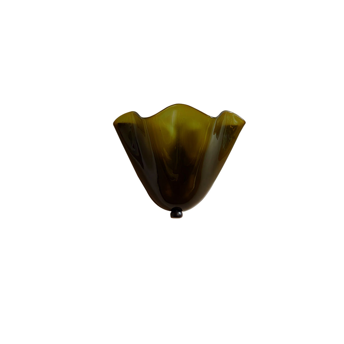 Petalia Organic Petal Glass Wall Sconce Light
