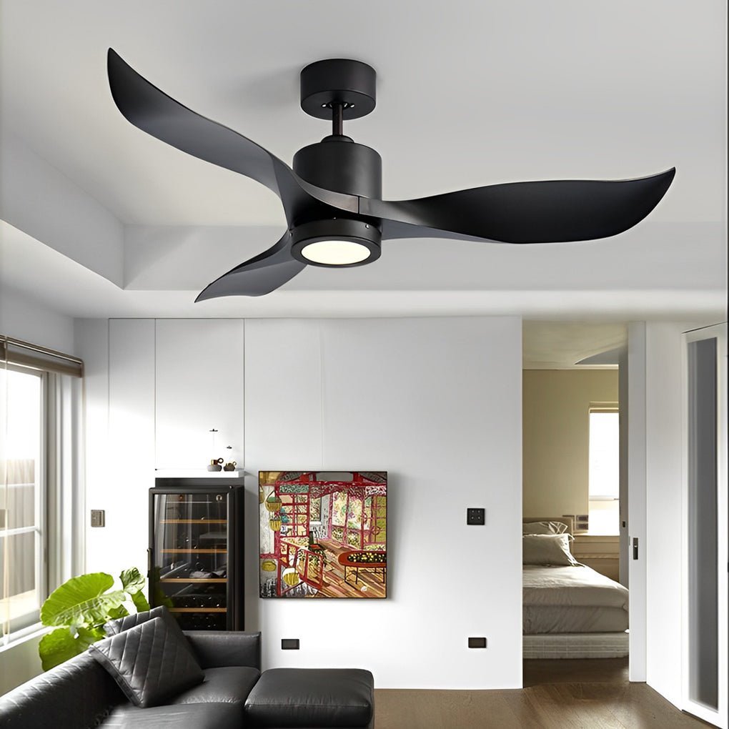 Merida Nordic Three Blade Ceiling Fan with Light