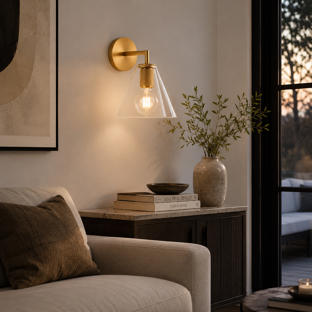 Élan Glass Wall Sconce