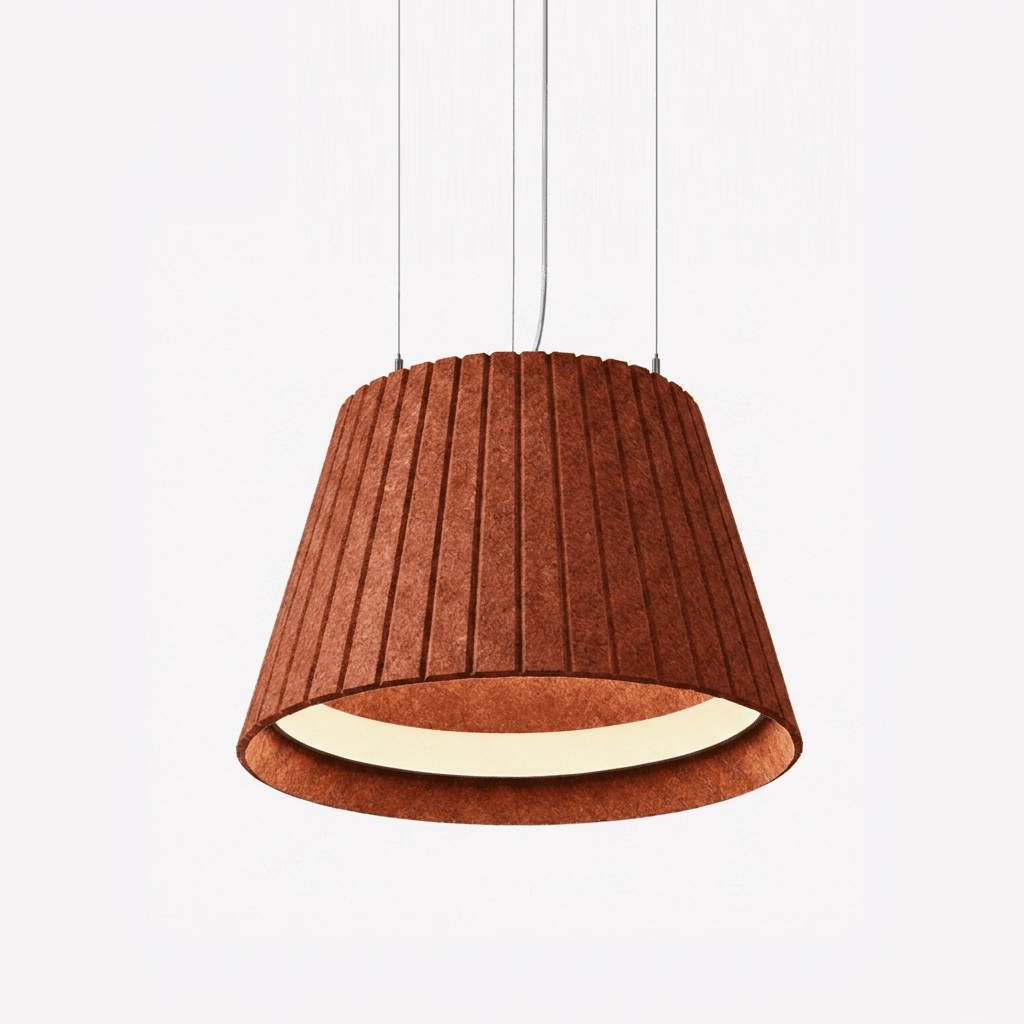 Calma Acoustic Felt Drum Pendant Light