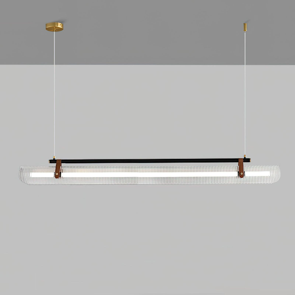 Talvi Linear LED Acrylic Chandelier product photo