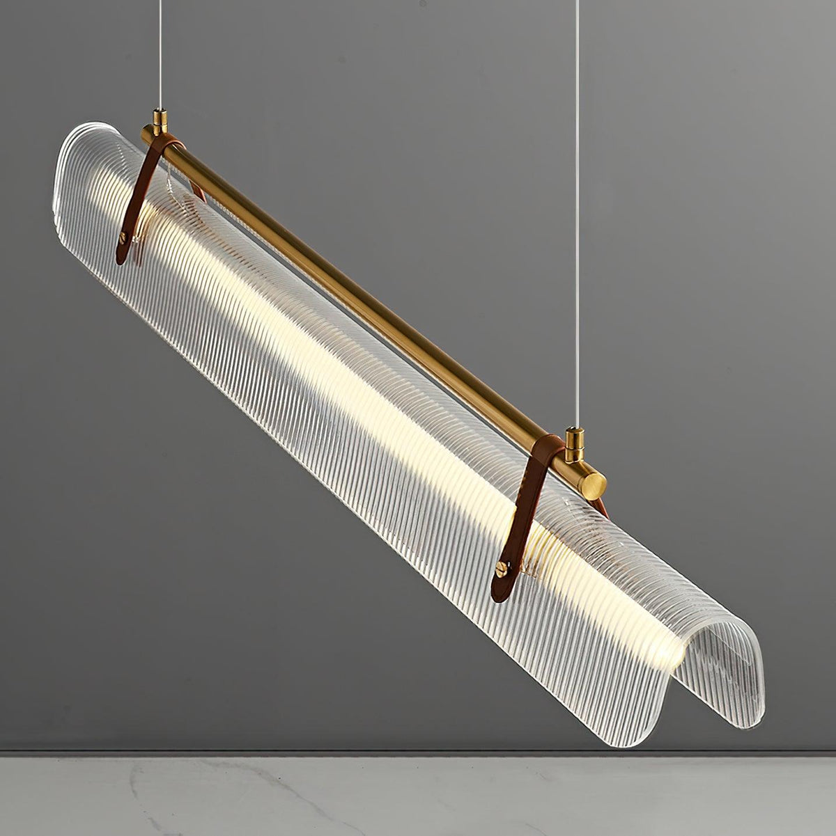 Talvi Linear LED Acrylic Chandelier product photo