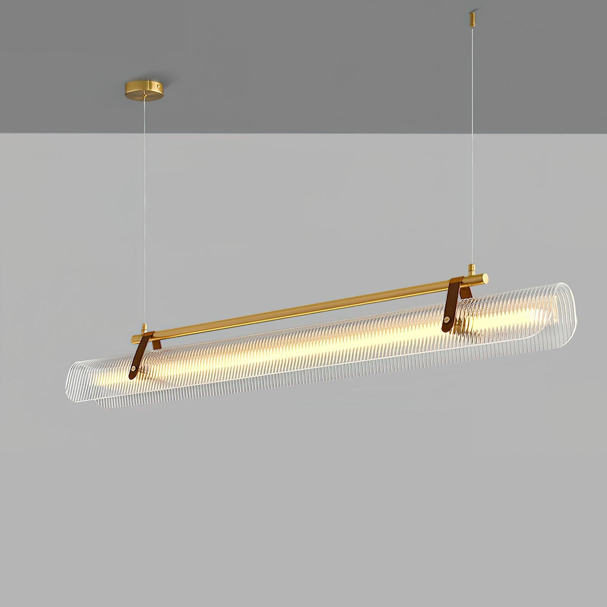 Talvi Linear LED Acrylic Chandelier product photo