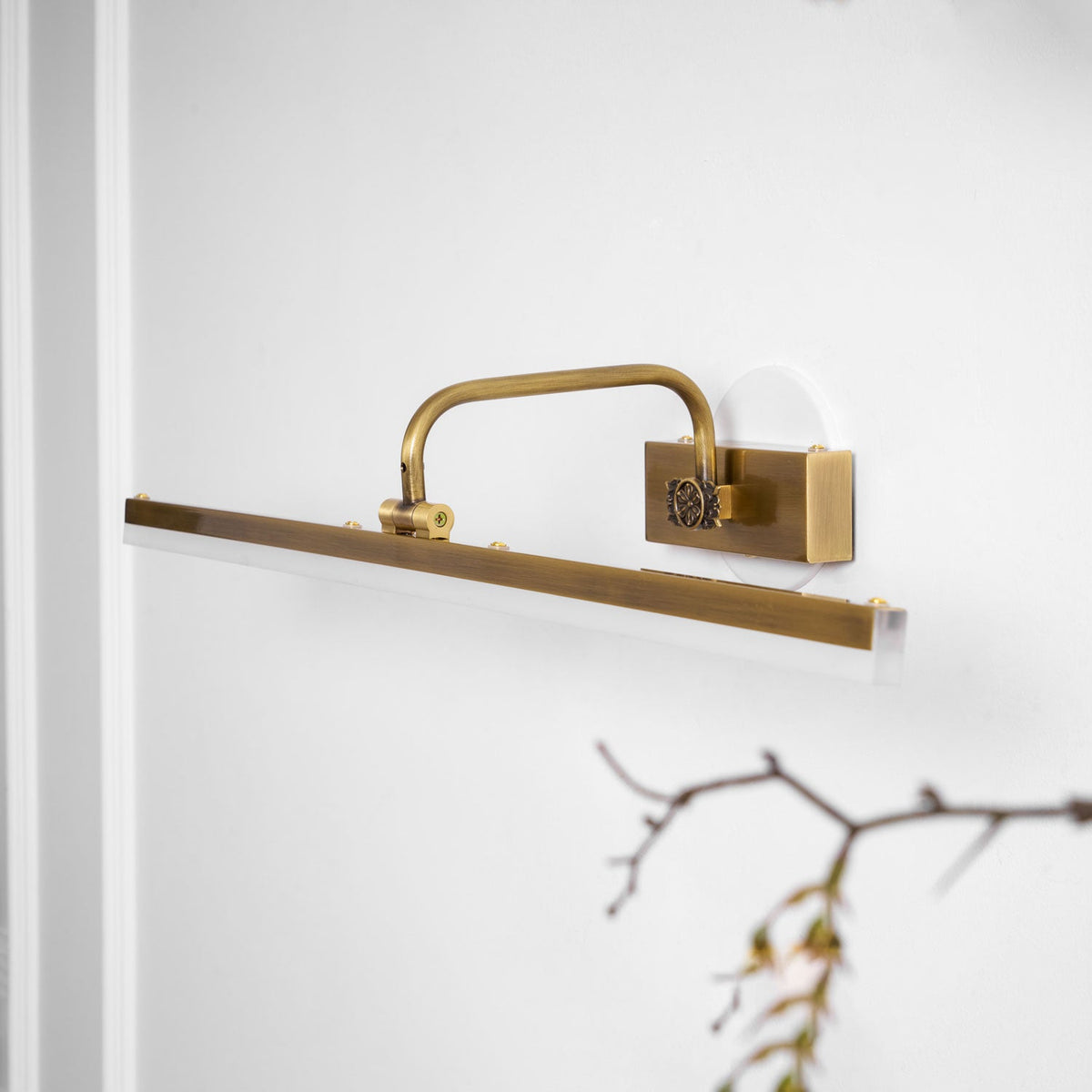 Cervo Antler Gold LED Wall Lamp