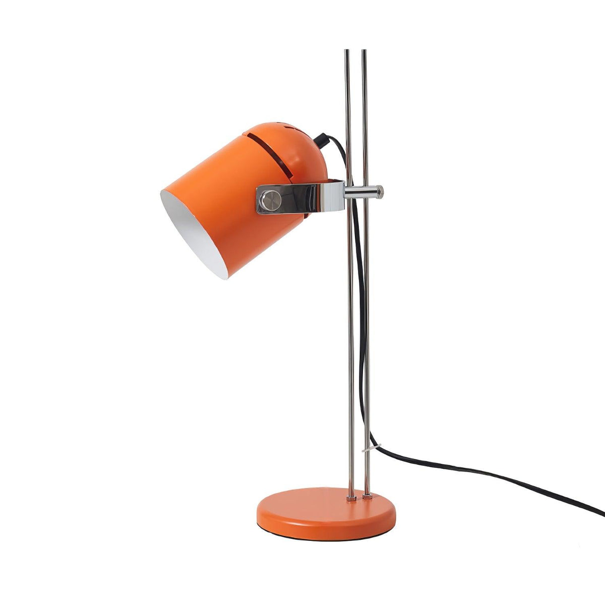 Tilden Telescoping Chrome Metal Desk Lamp