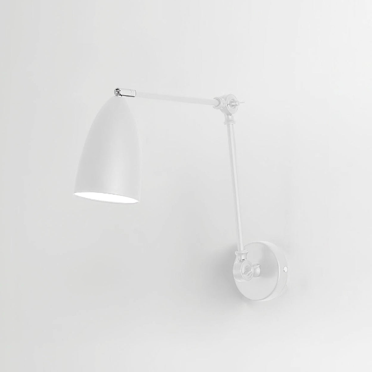 Bennett Double Swing Arm Cone Wall Sconce