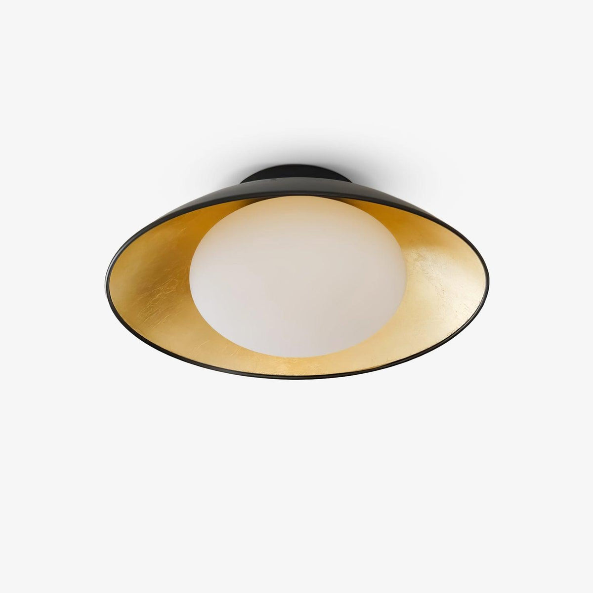 Ombrelle Gold Leaf Dome Ceiling and Wall Light