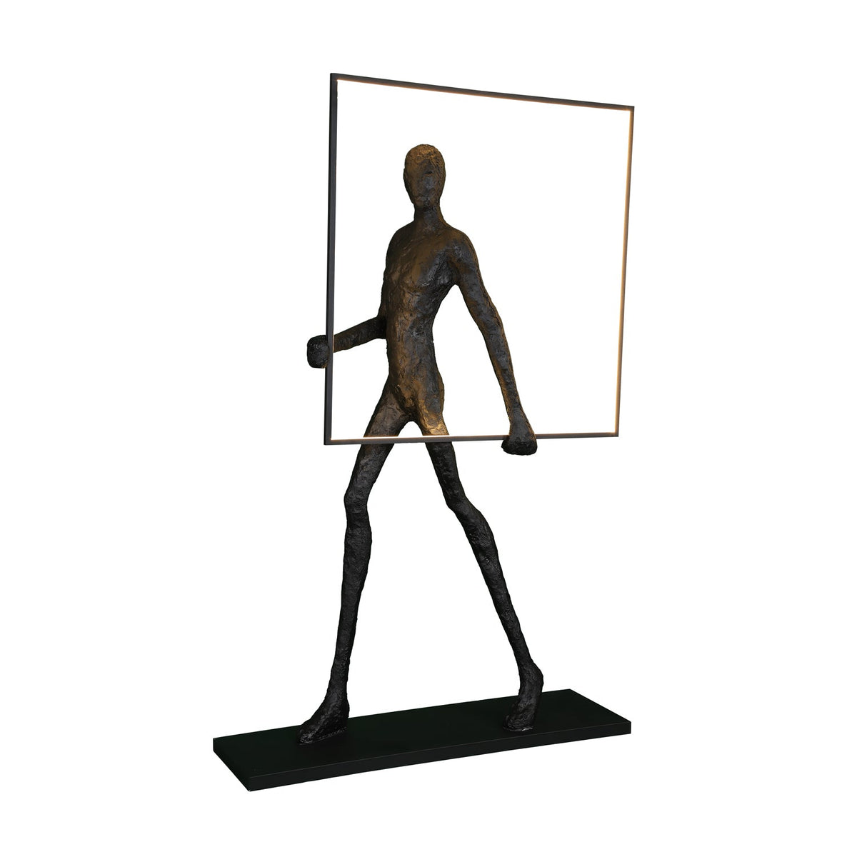 Passeur Sculptural Figure LED Floor Lamp