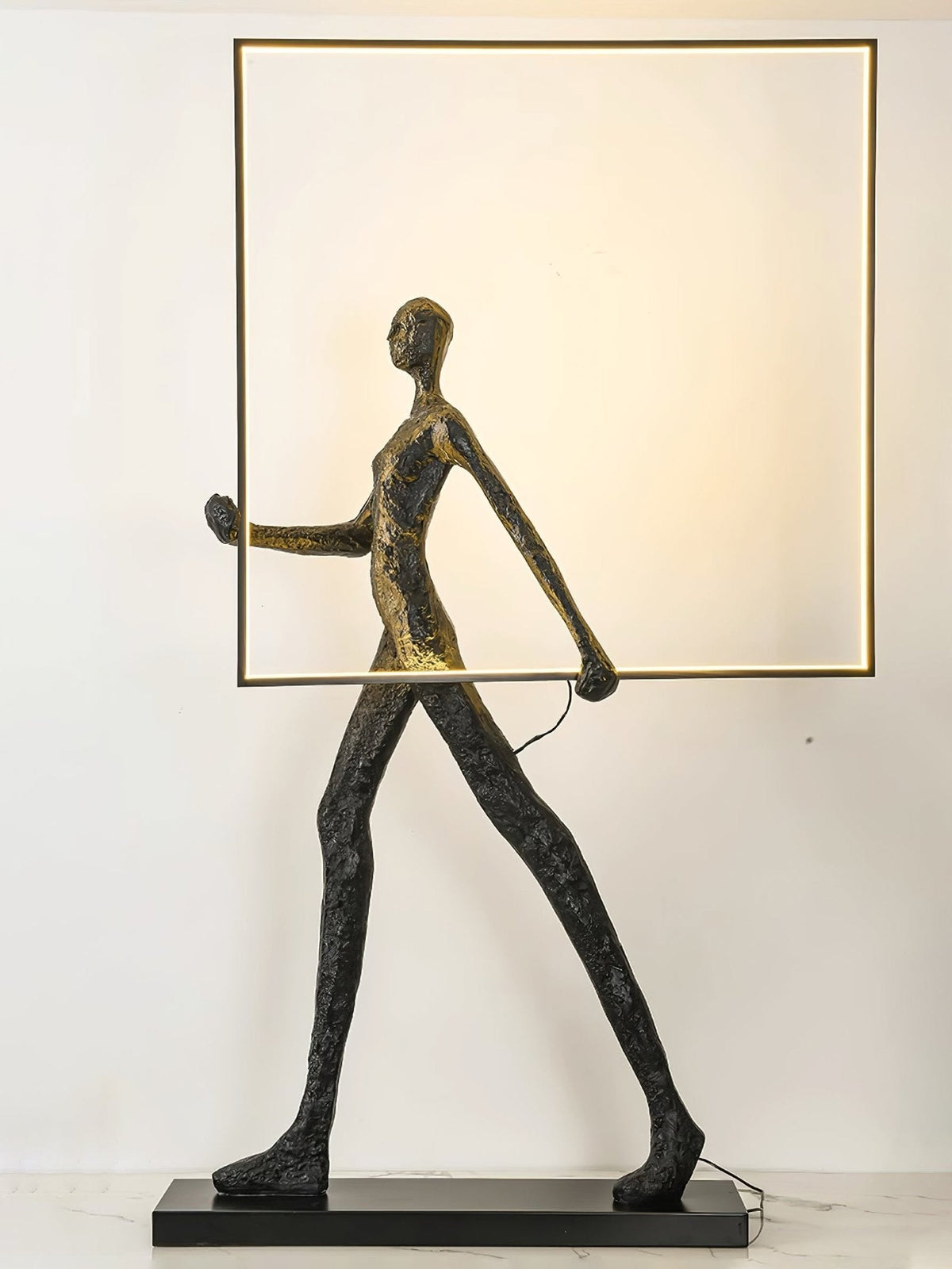 Passeur Sculptural Figure LED Floor Lamp