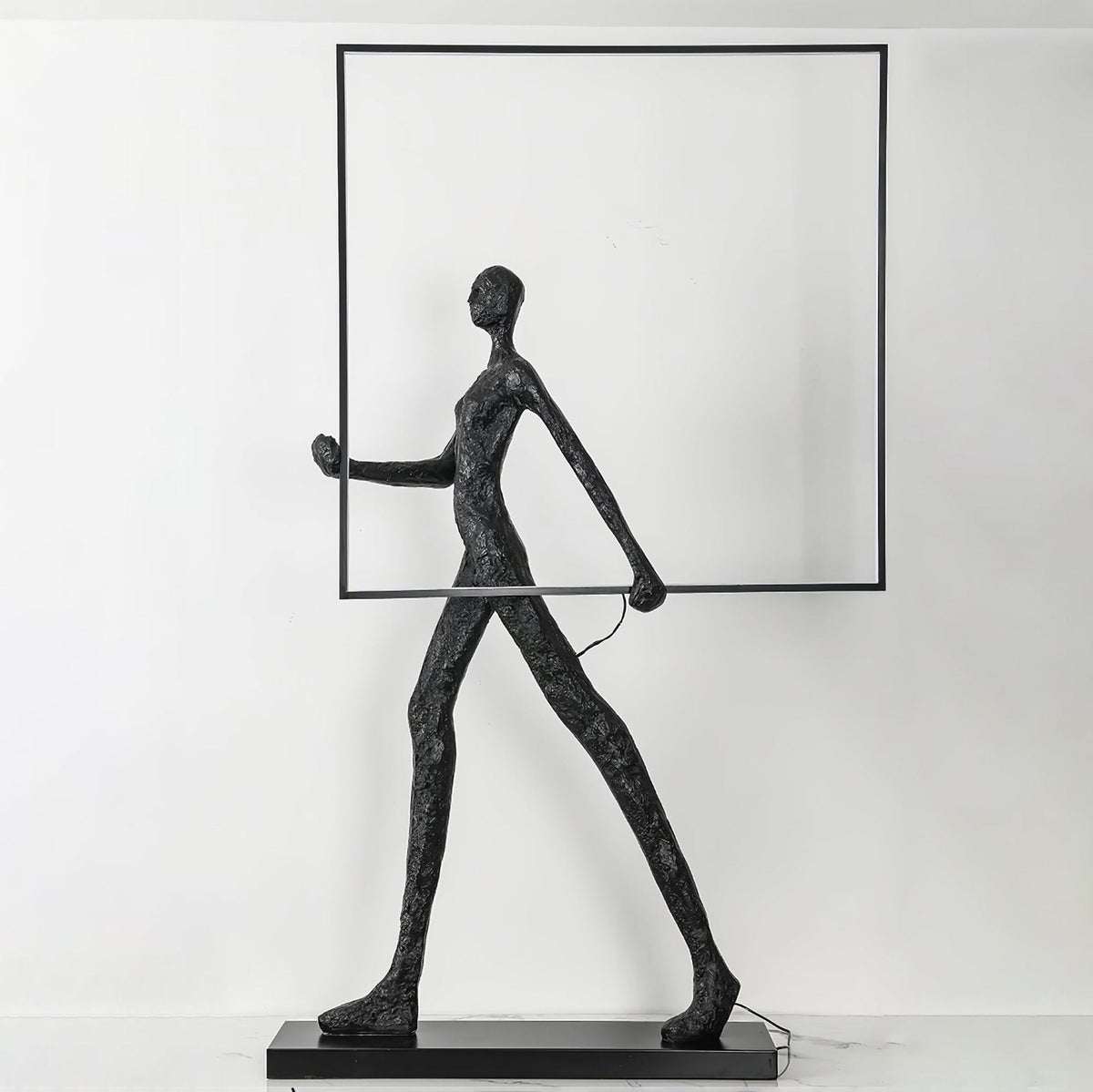 Passeur Sculptural Figure LED Floor Lamp
