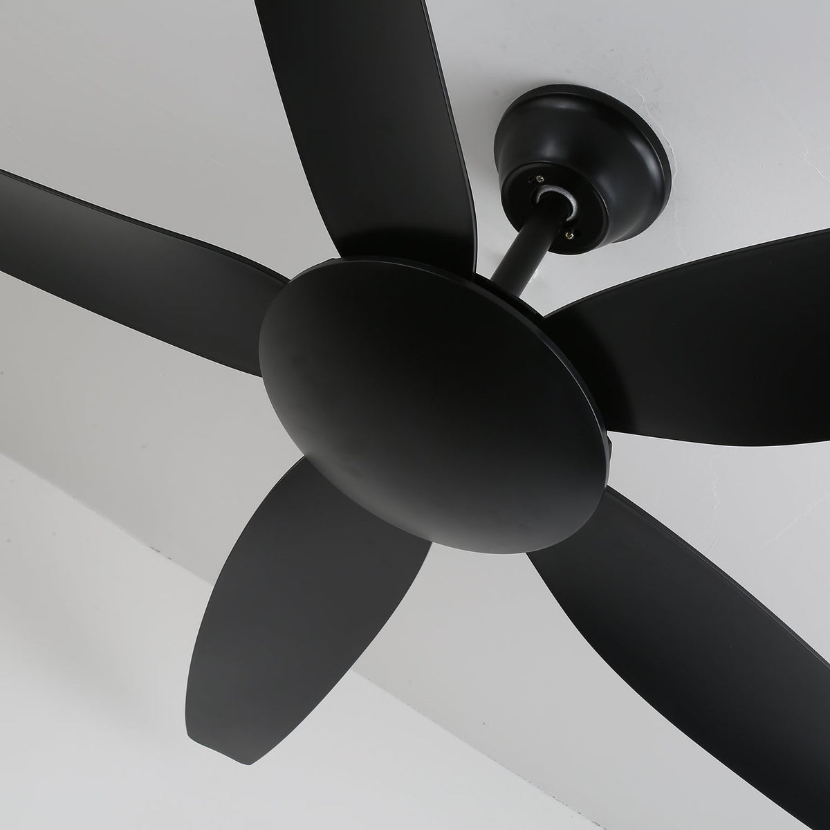 Noemi 52 Inch Matte Black DC Ceiling Fan with Remote