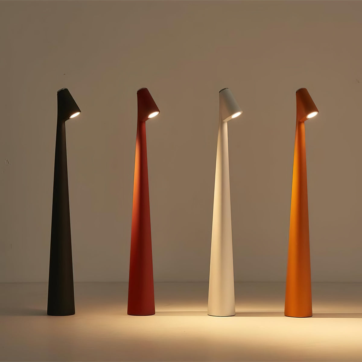 Yselle Slim Conical LED Floor Lamp