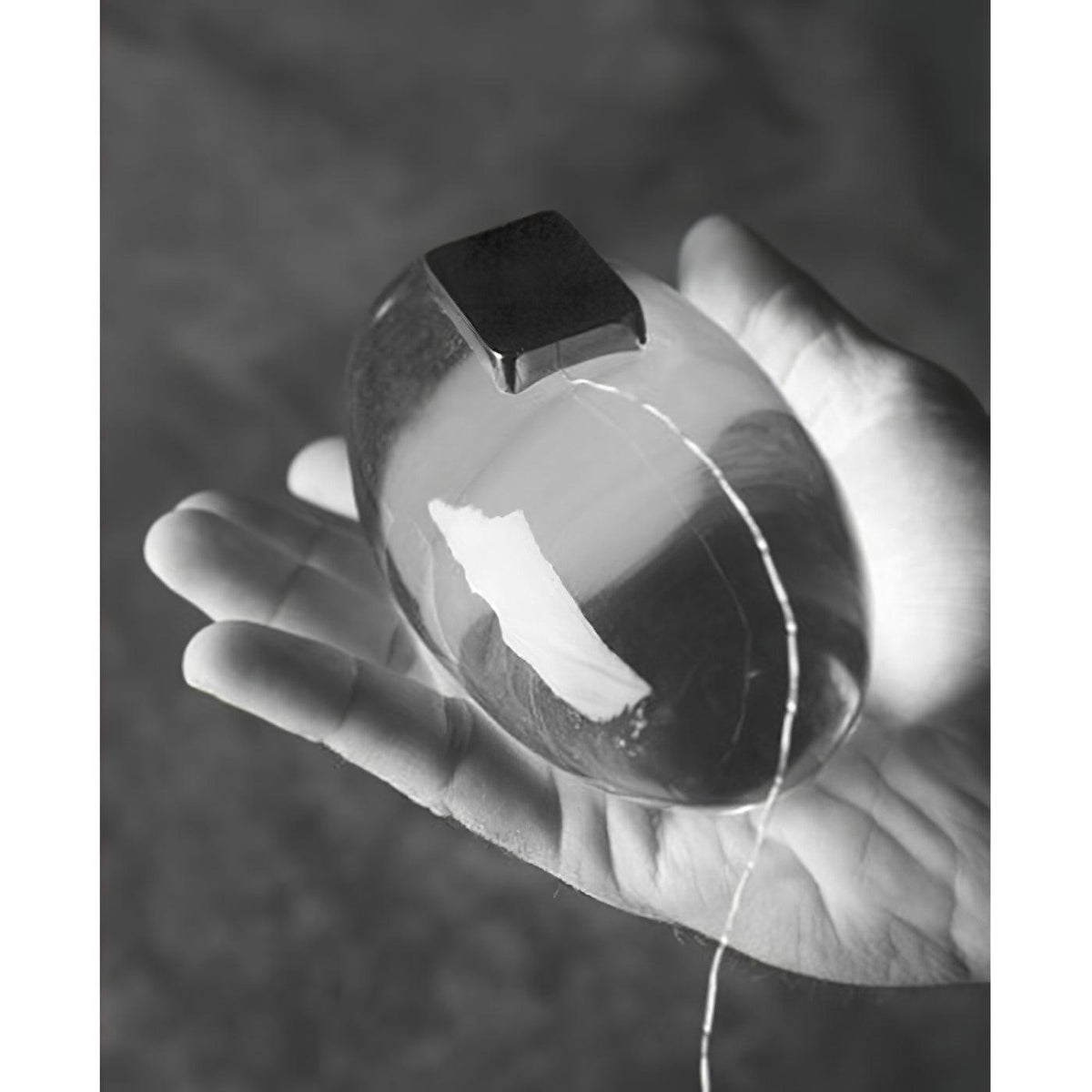 Atman Crystal Glass LED Table Lamp