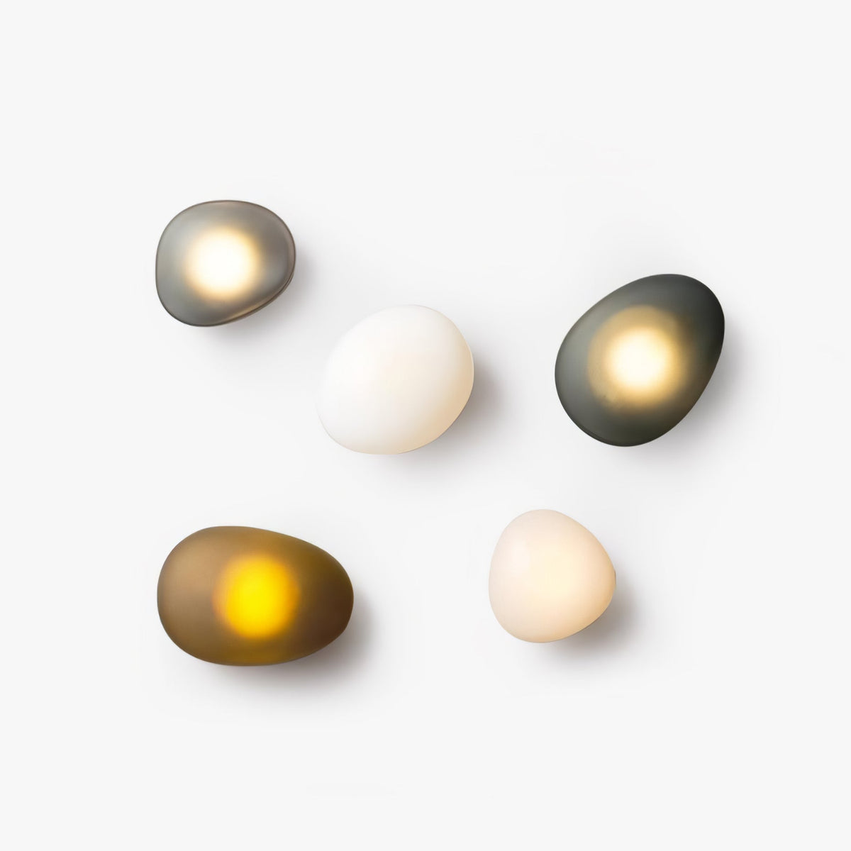 Opaline Blown Glass Wall Sconce