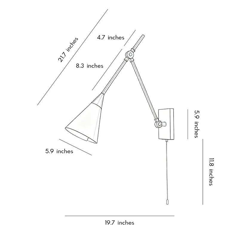 Emerson Swing Arm Sconce