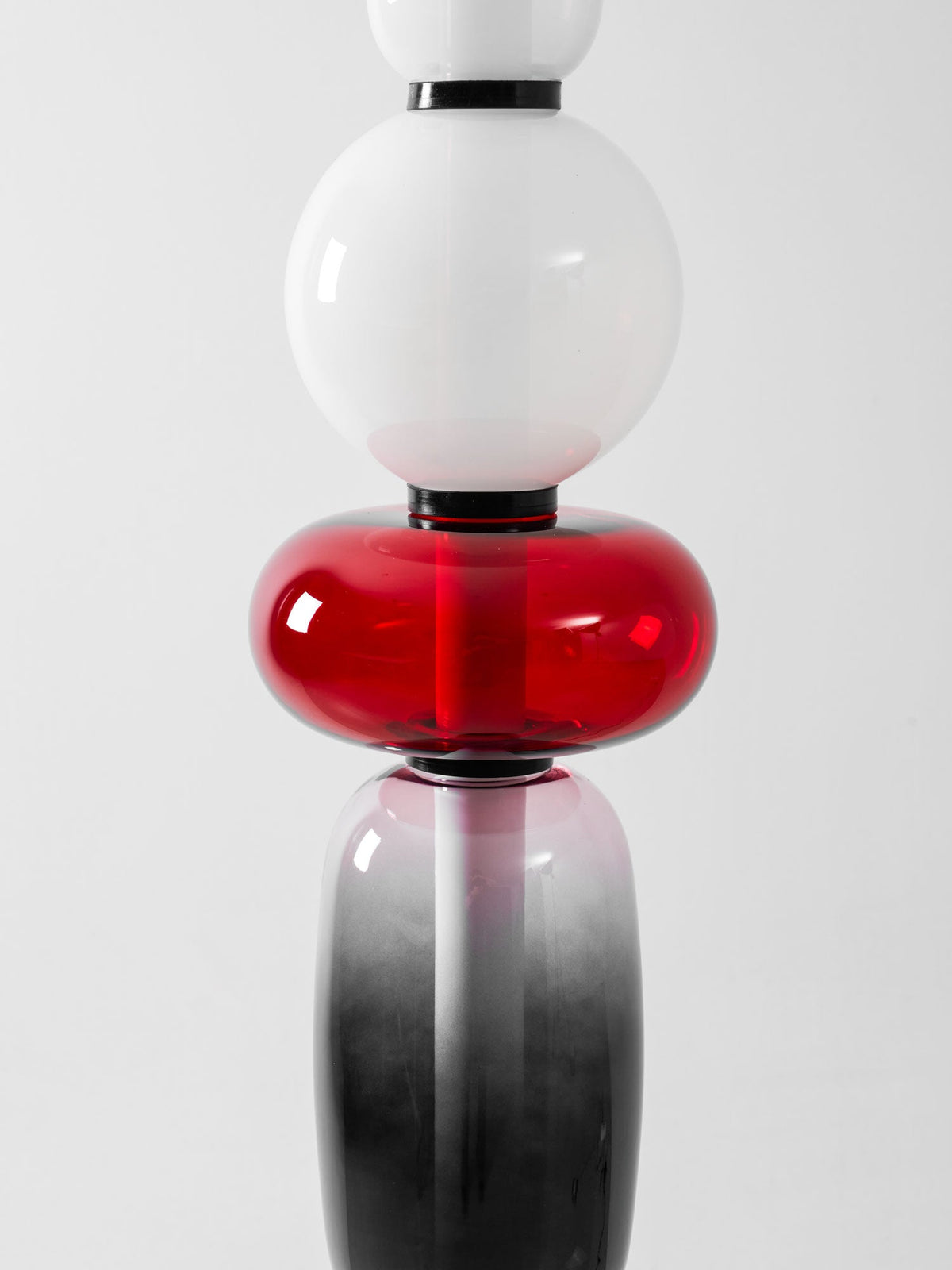 Bijou Hand Blown Glass Floor Lamp