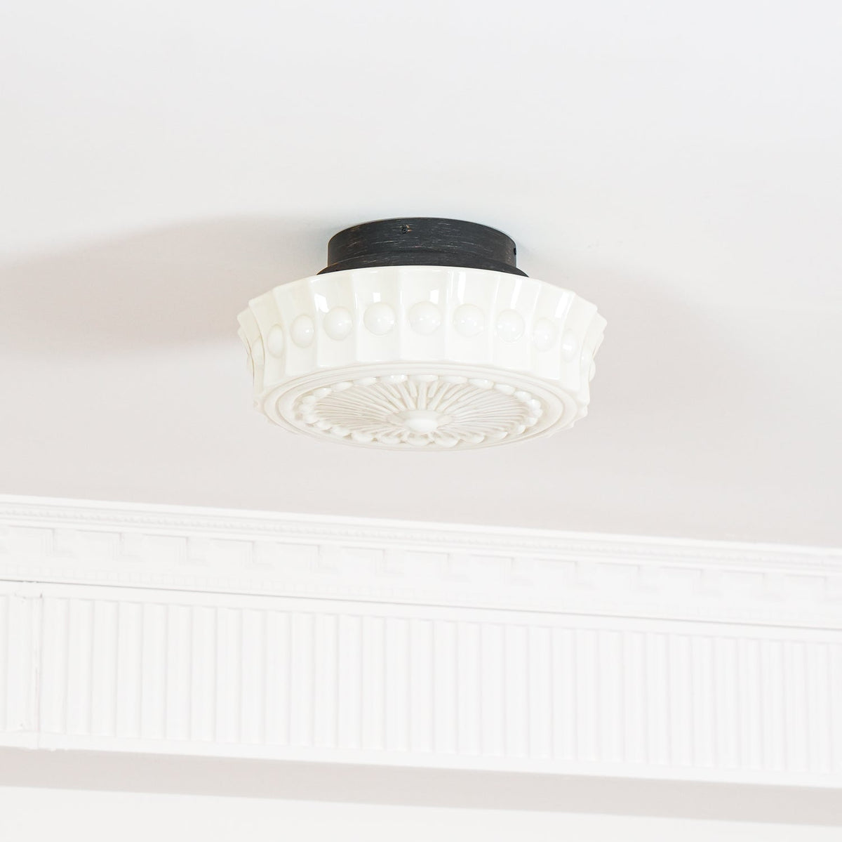 Hartwell Glass Flush Mount Ceiling Light
