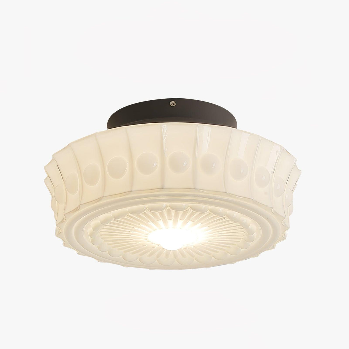 Hartwell Glass Flush Mount Ceiling Light