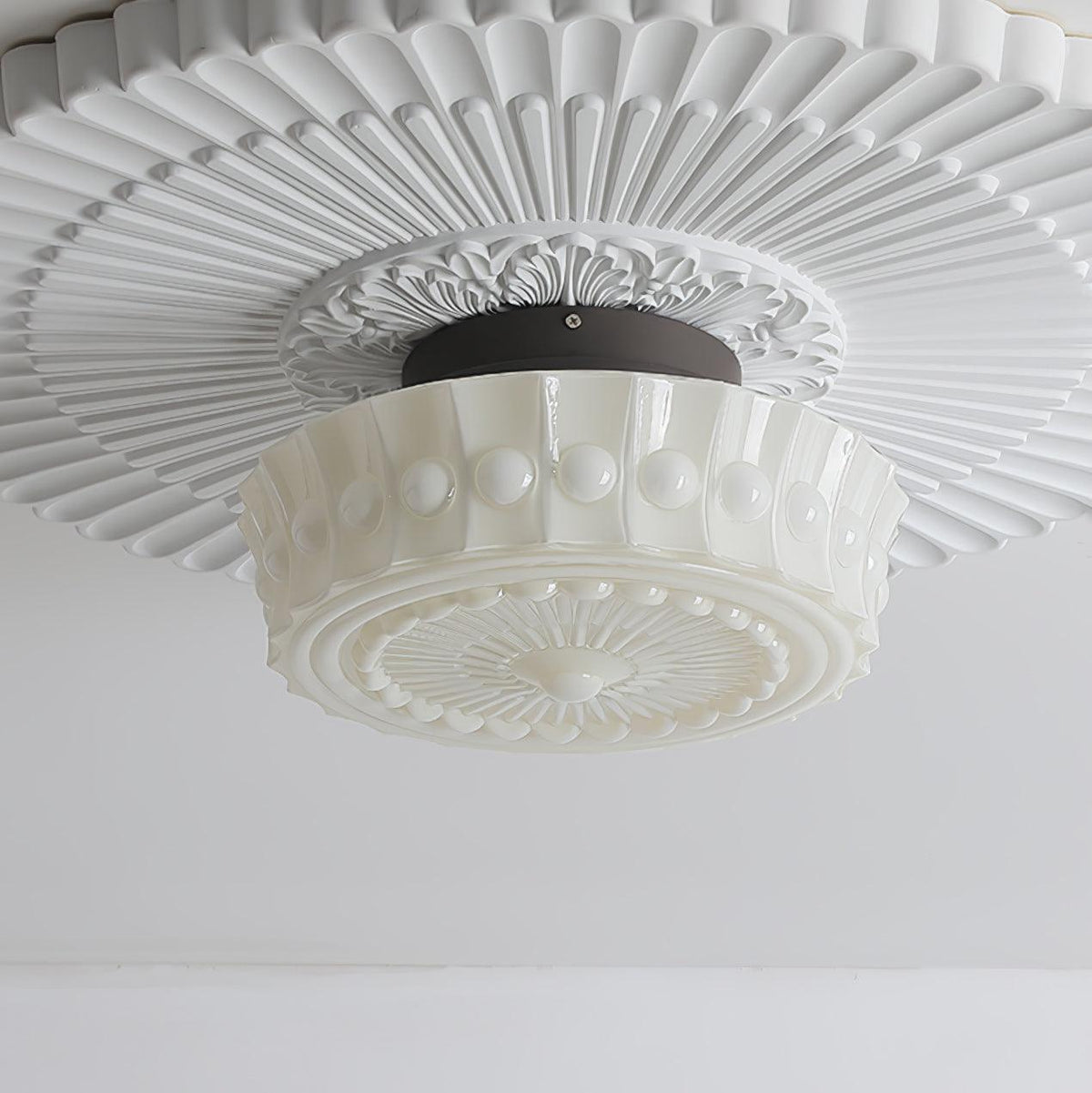 Hartwell Glass Flush Mount Ceiling Light