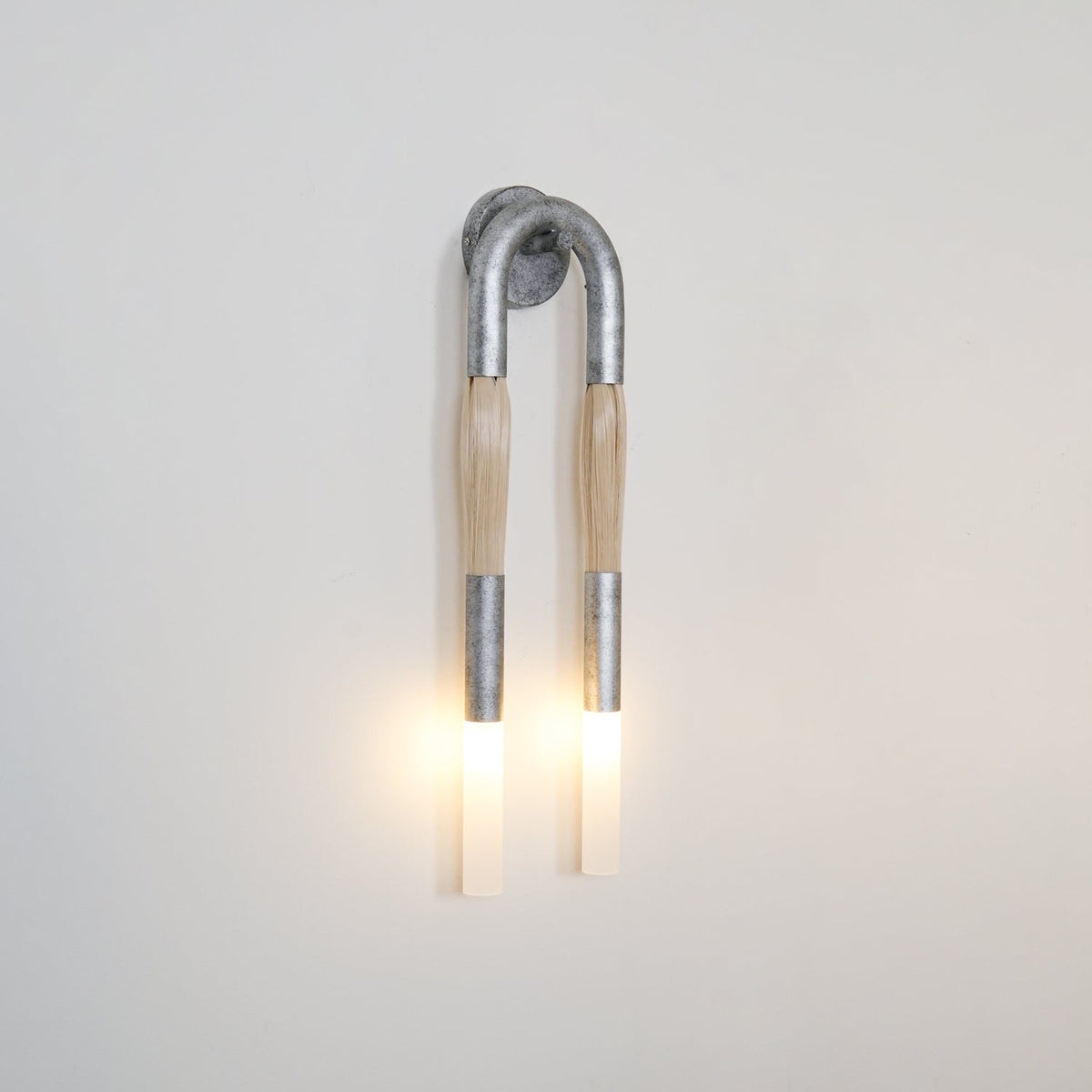 Palomino Faux Horsehair Wall Sconce