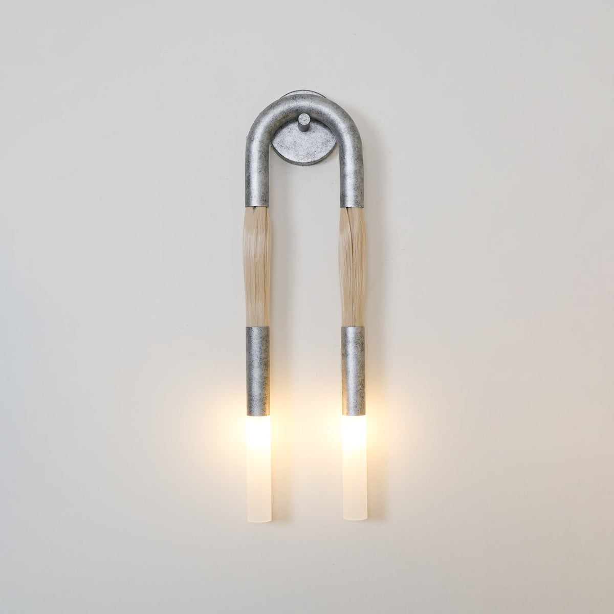 Palomino Faux Horsehair Wall Sconce
