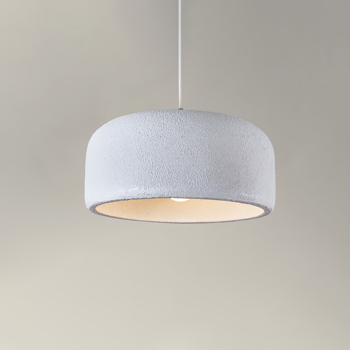 Maelis Resin Dome Pendant Light