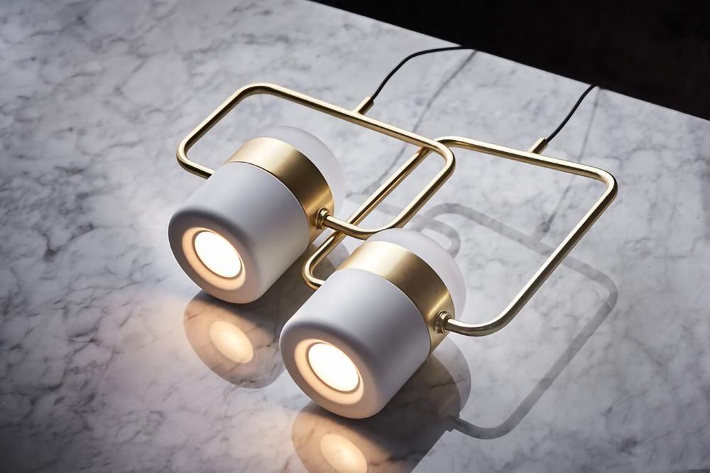 Marisol Tilting Frosted Shade LED Pendant