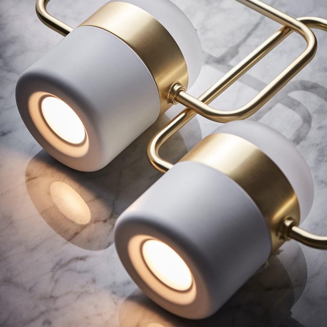 Marisol Tilting Frosted Shade LED Pendant