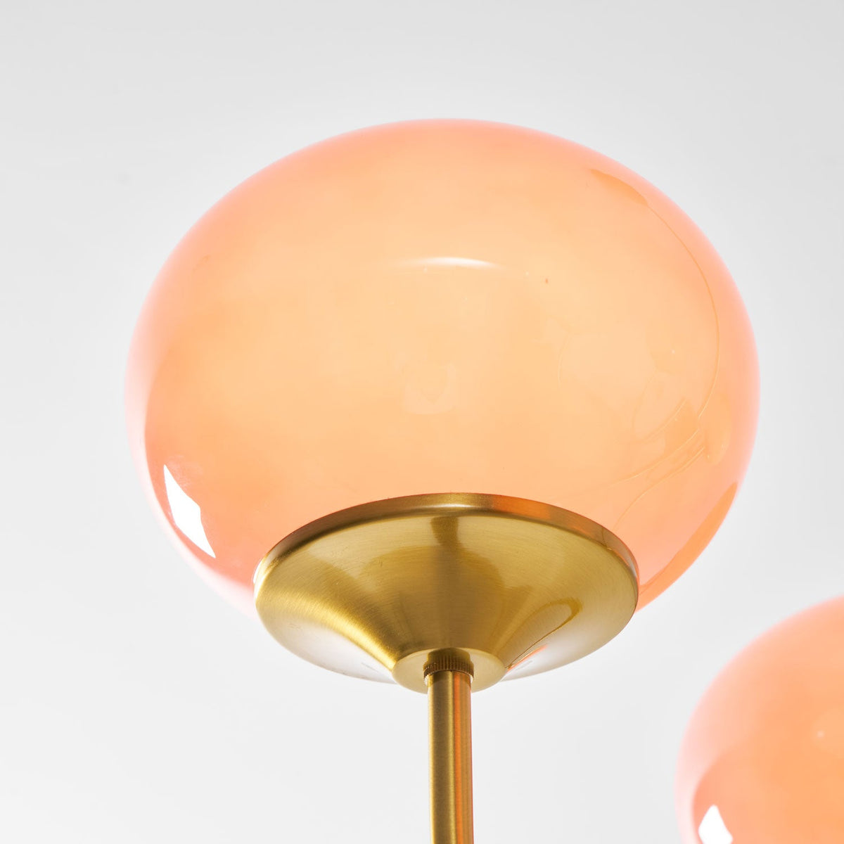 Mallow Glass Shade Chandelier