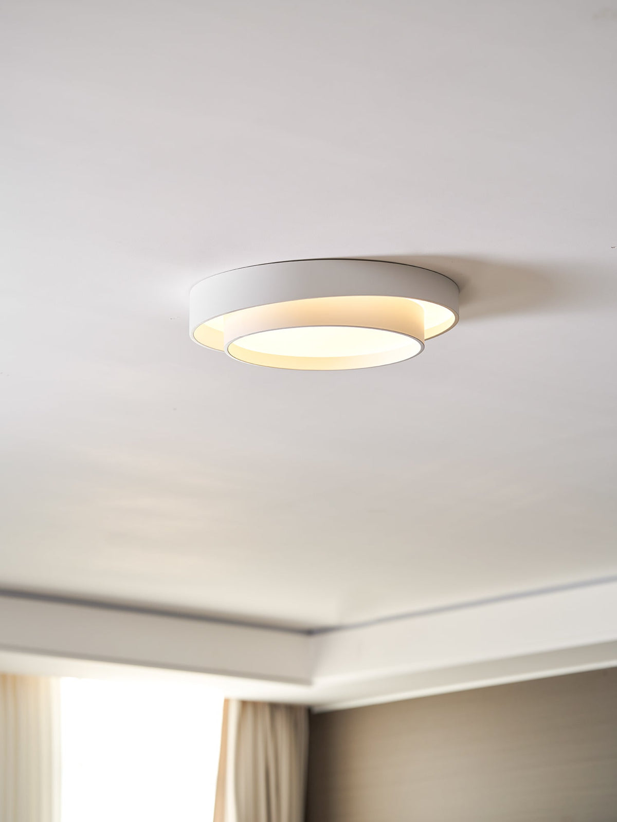 Cadenza Drum Flush Mount Ceiling Light