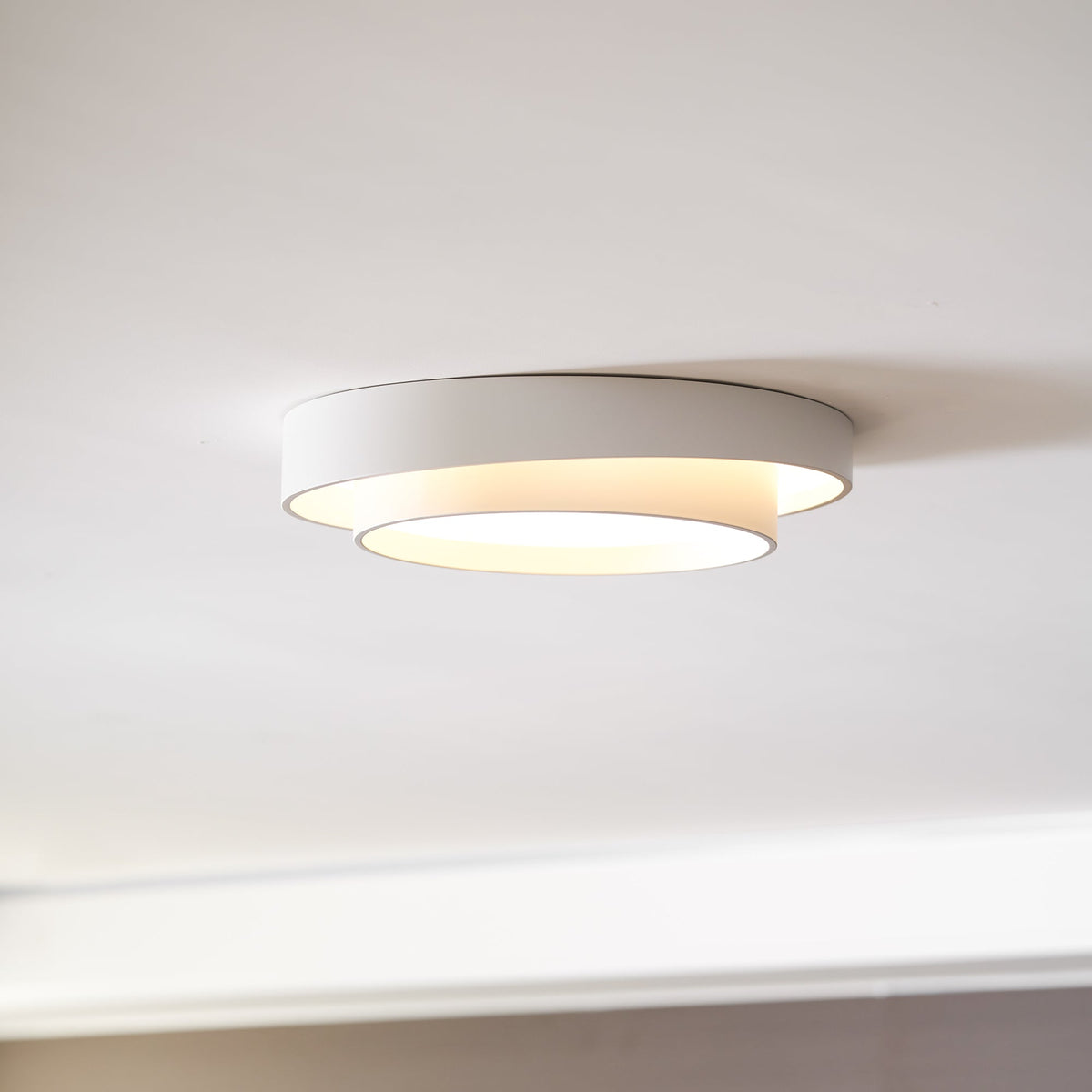 Cadenza Drum Flush Mount Ceiling Light