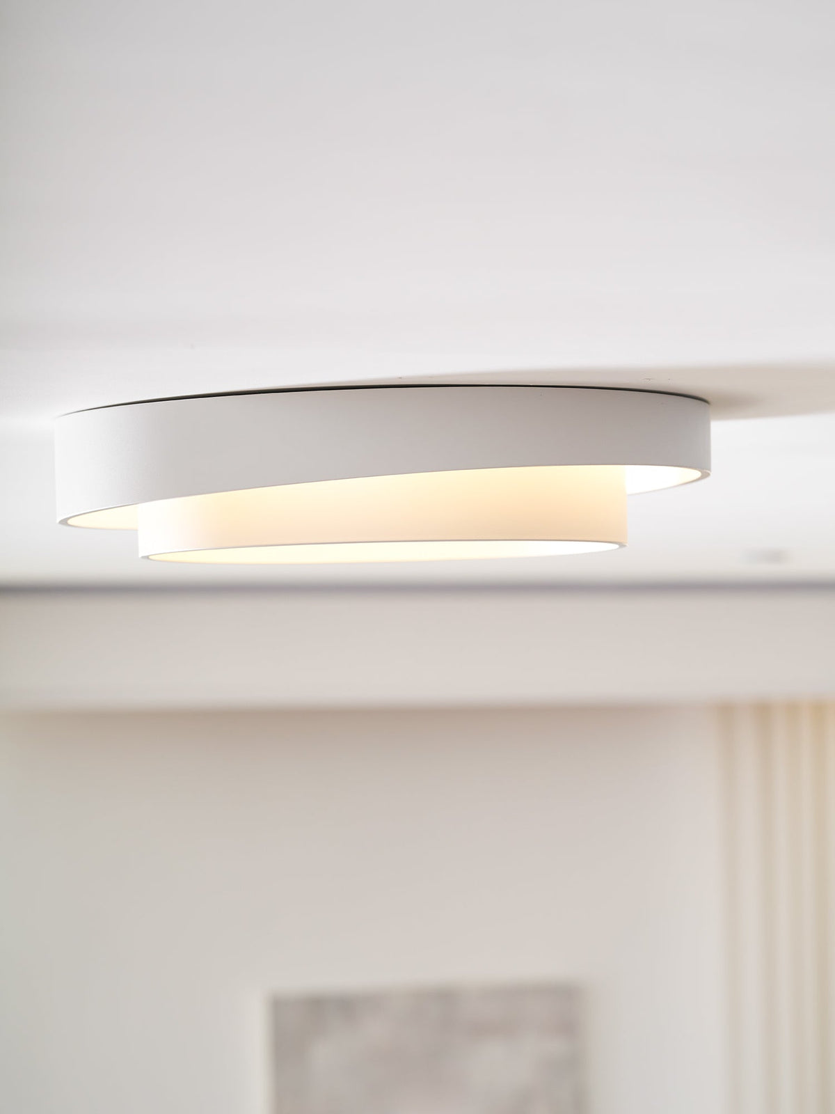 Cadenza Drum Flush Mount Ceiling Light