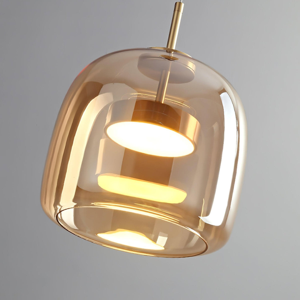 Orbe Hand Blown Glass Pendant Light