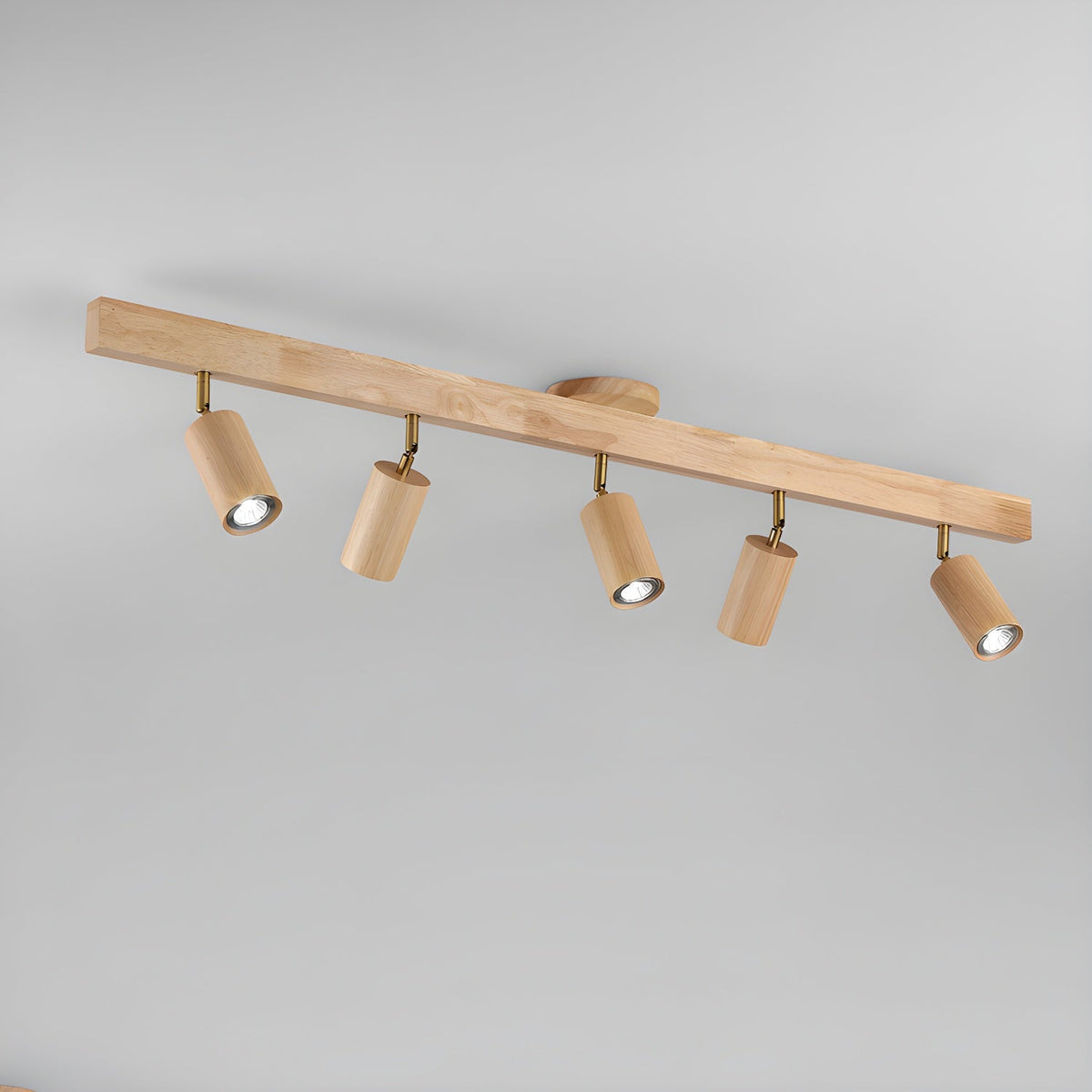 Rafter Wood Beam Spotlight Ceiling Light