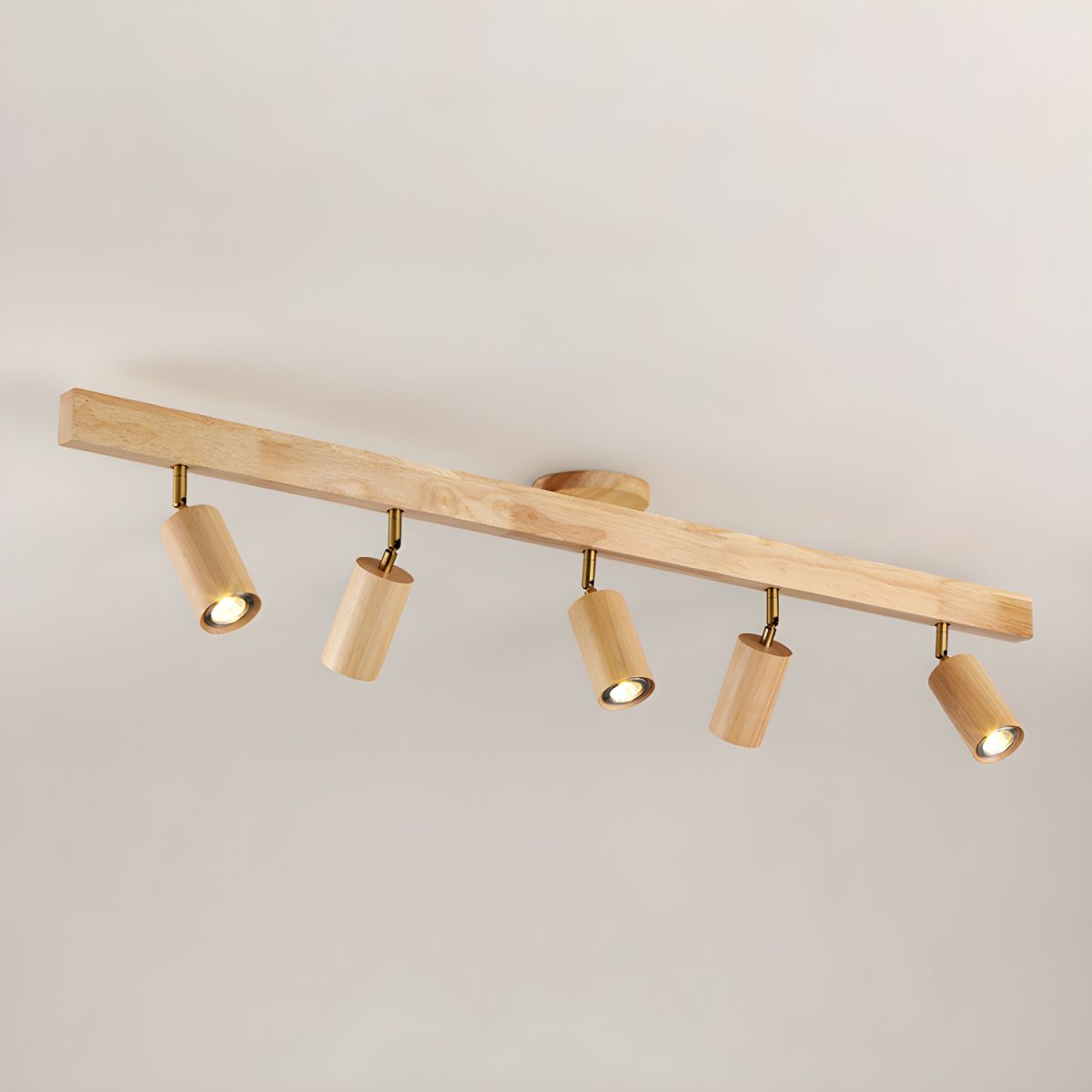 Rafter Wood Beam Spotlight Ceiling Light