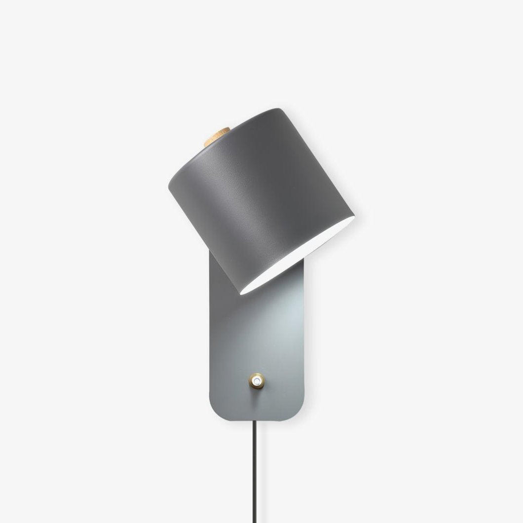 Pivo Plug In Cylinder Wall Lamp