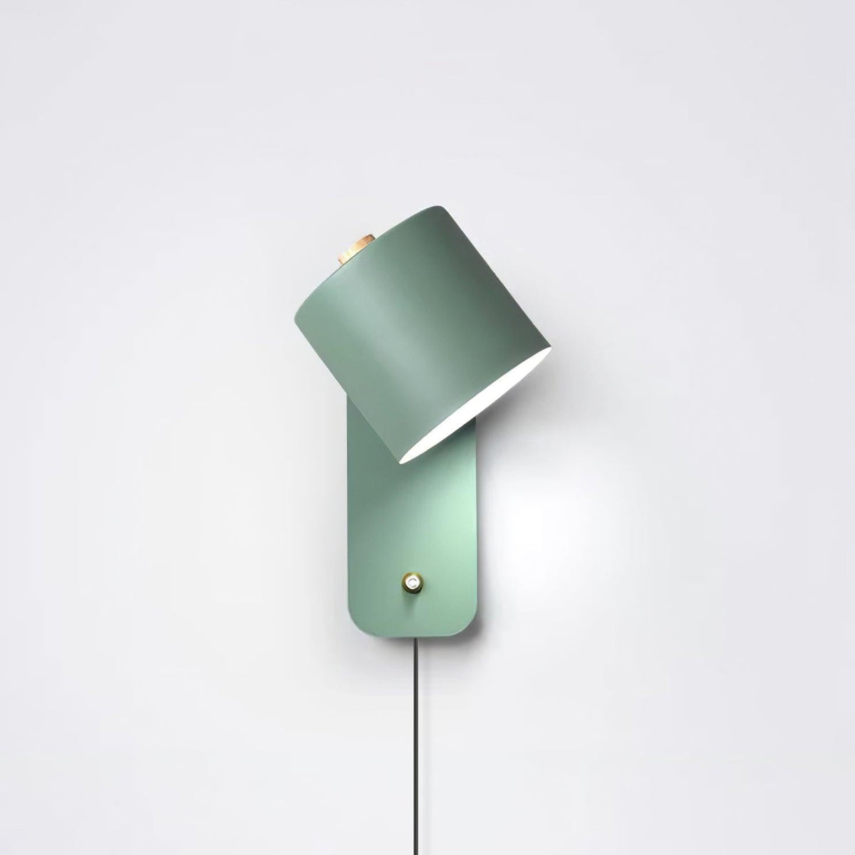 Pivo Plug In Cylinder Wall Lamp