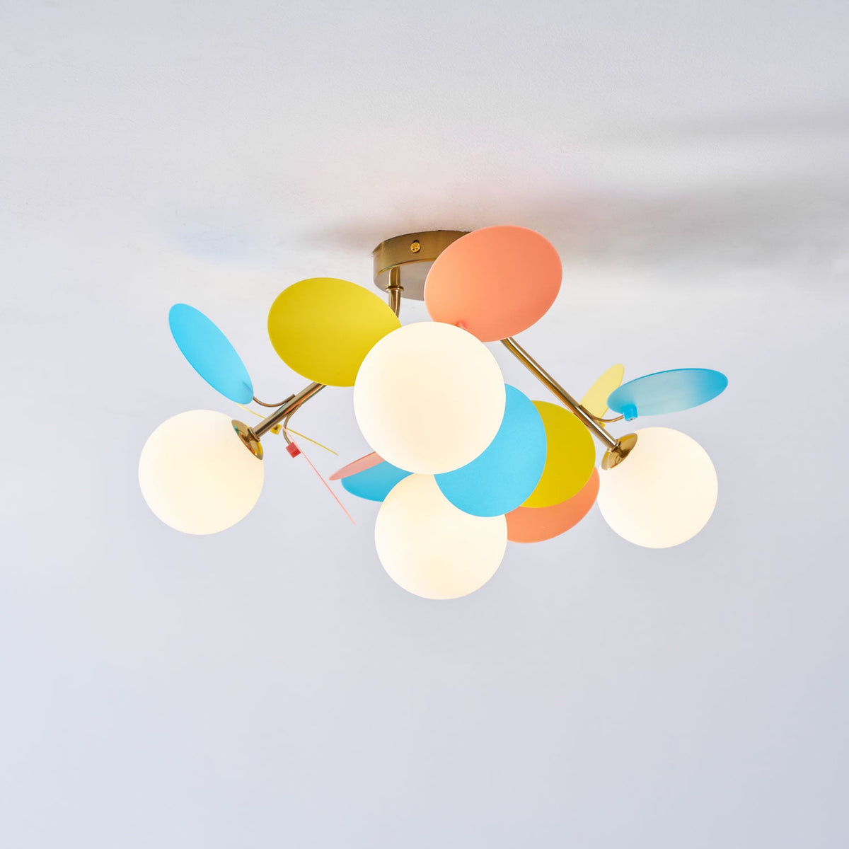 Macaron Pastel Disc Ceiling Light