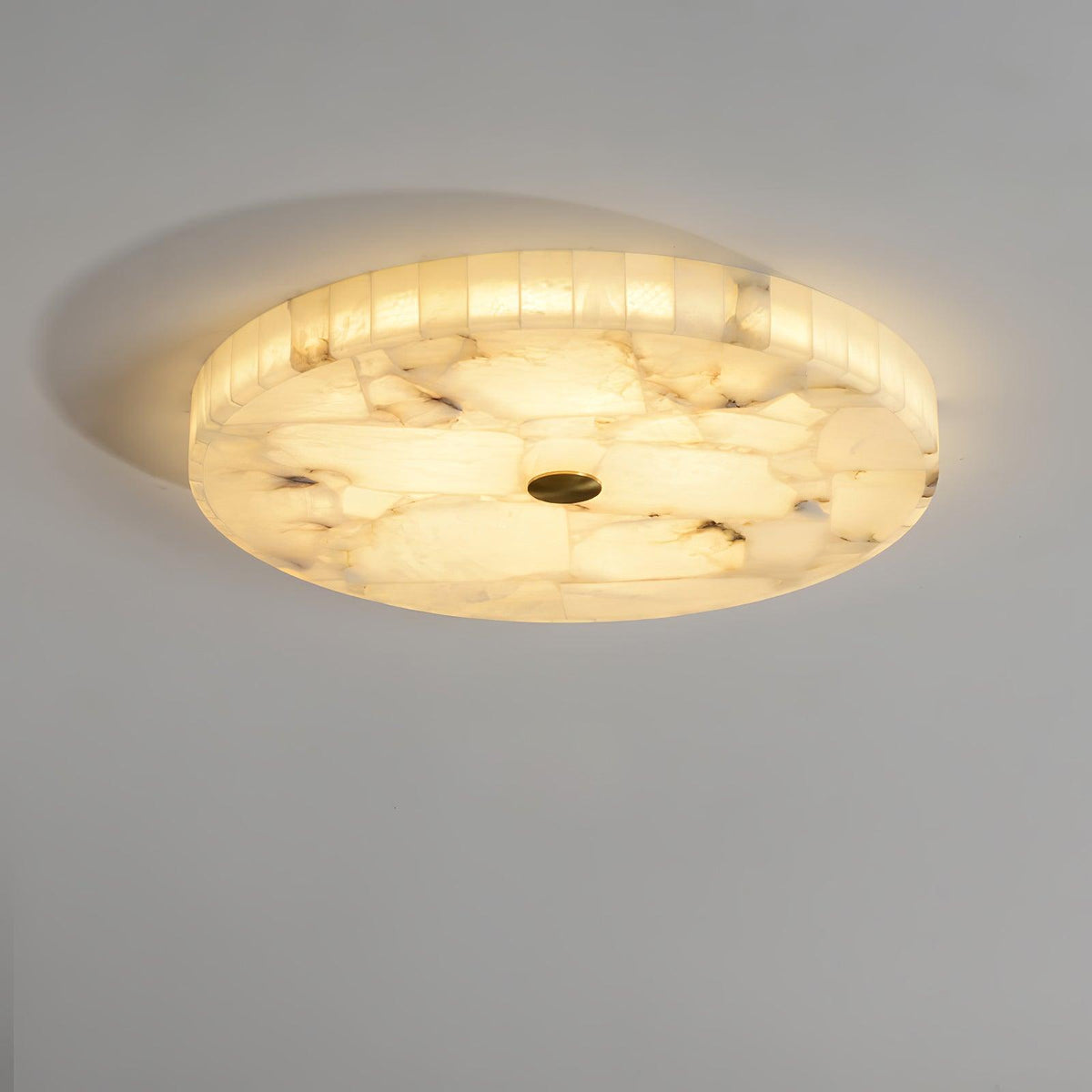 Xanthe Alabaster Flush Mount Ceiling Light