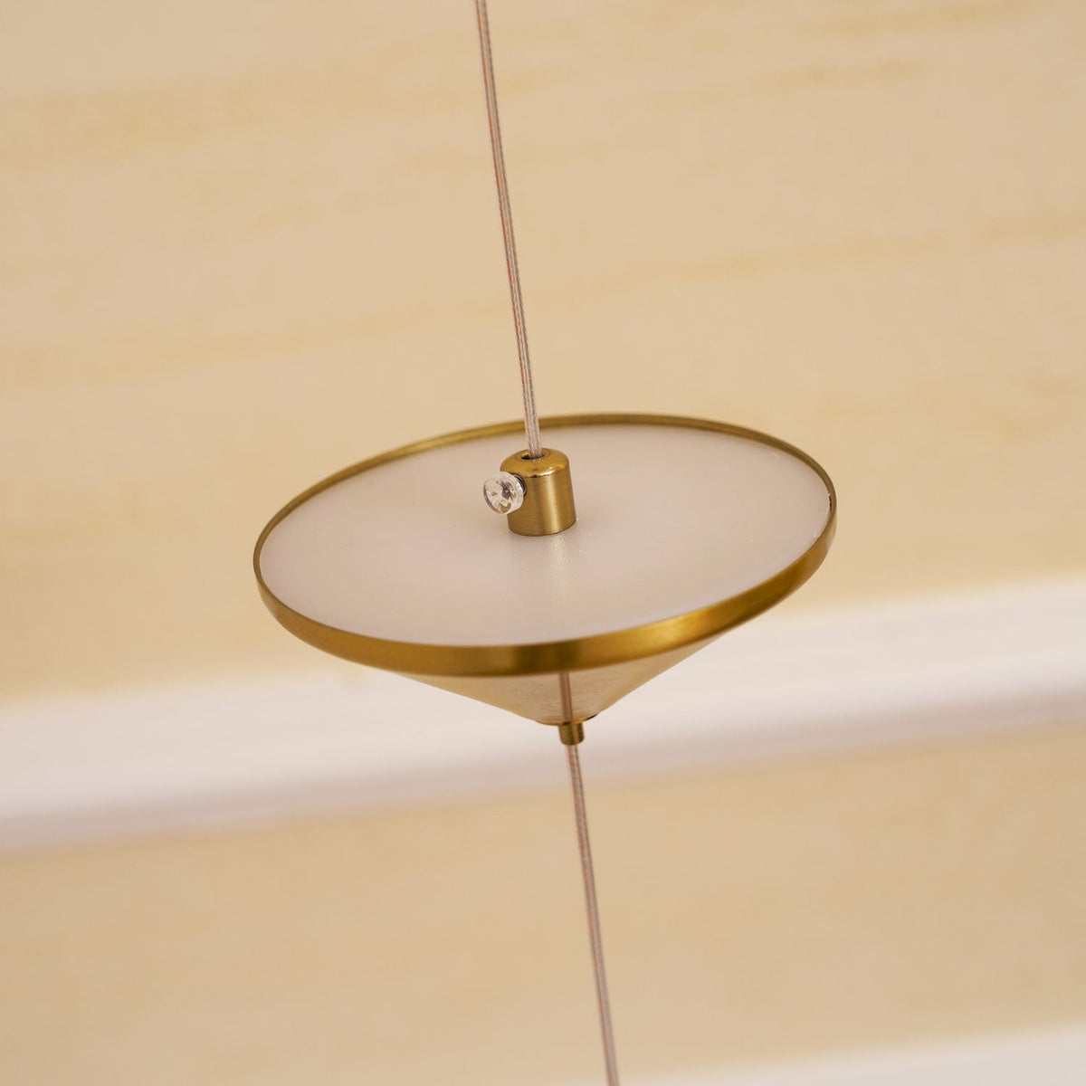 Soreluna Floor to Ceiling LED Floor Lamp with Marble Base