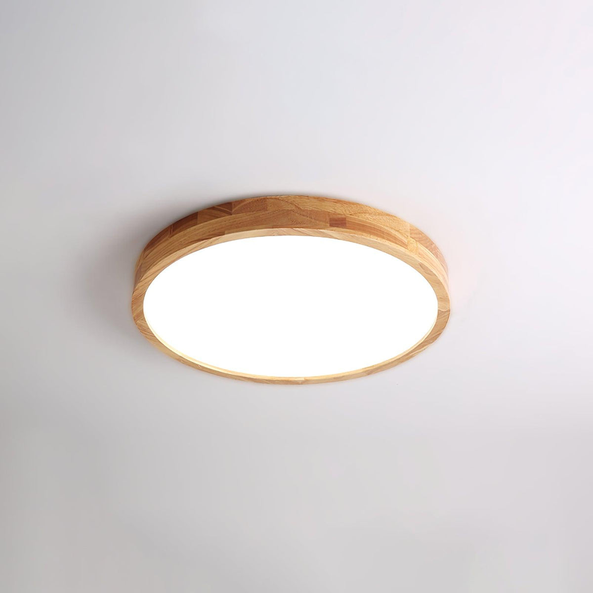Doga Wood Flush Mount Ceiling Light
