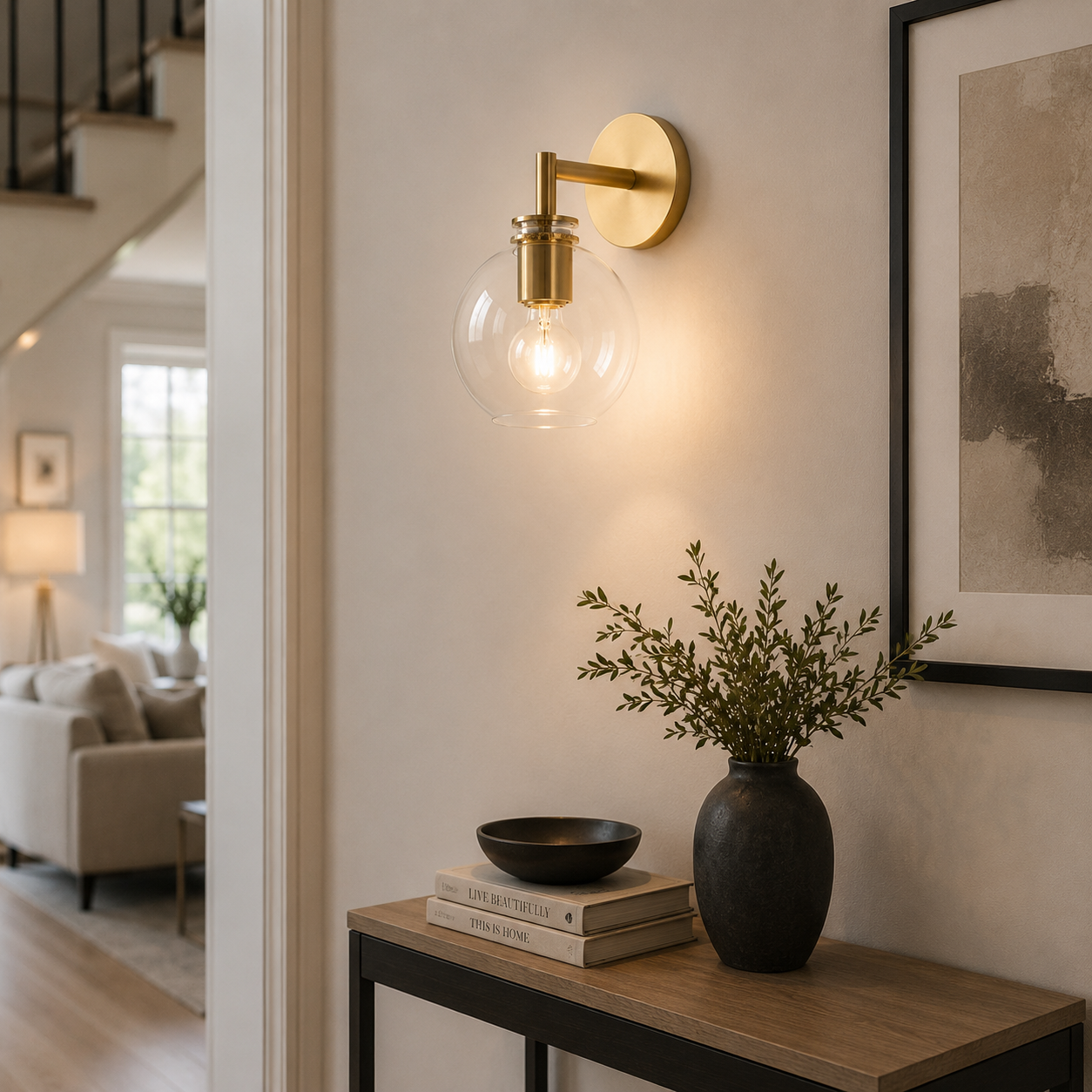 Élan Glass Wall Sconce