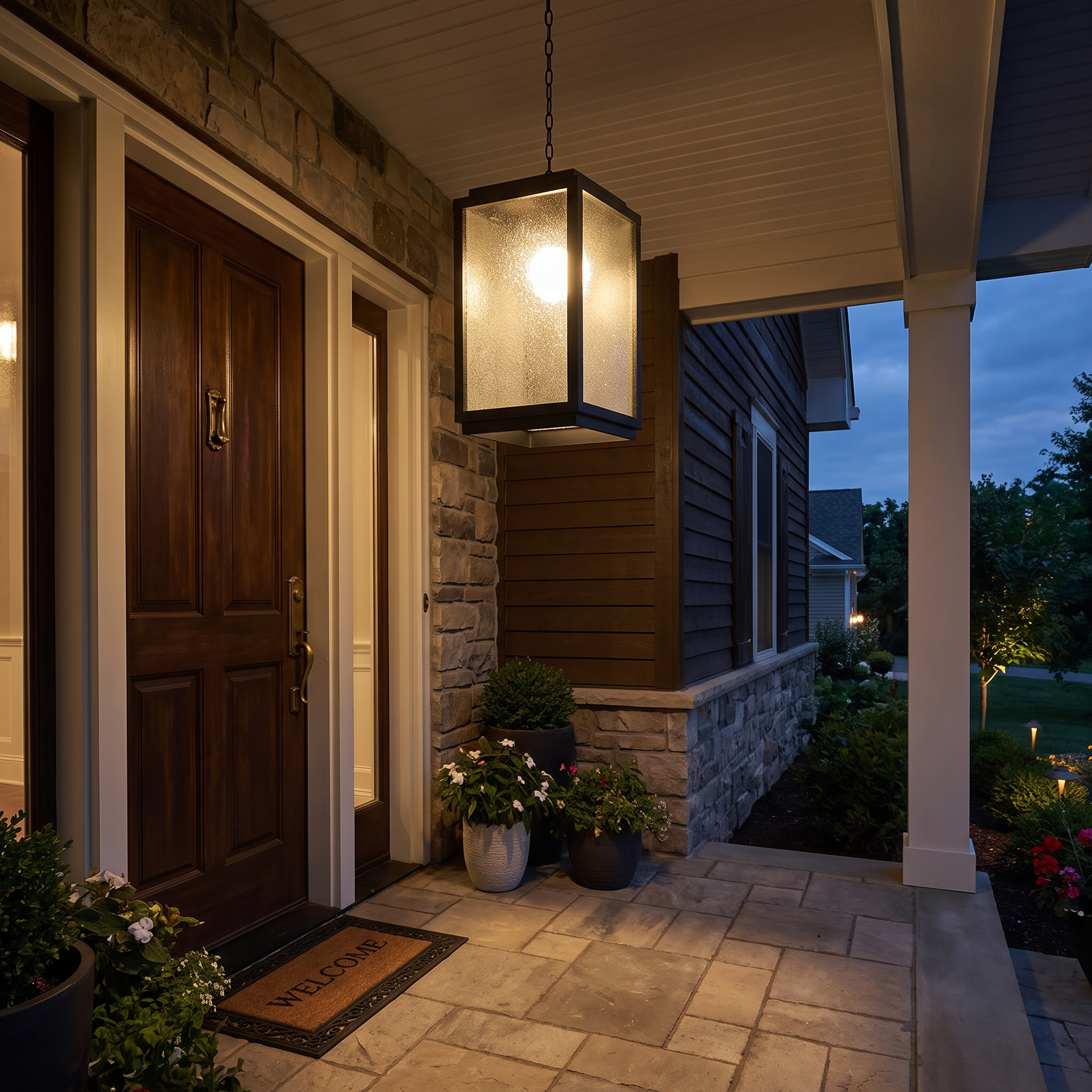 Denton Outdoor Pendant Light lifestyle