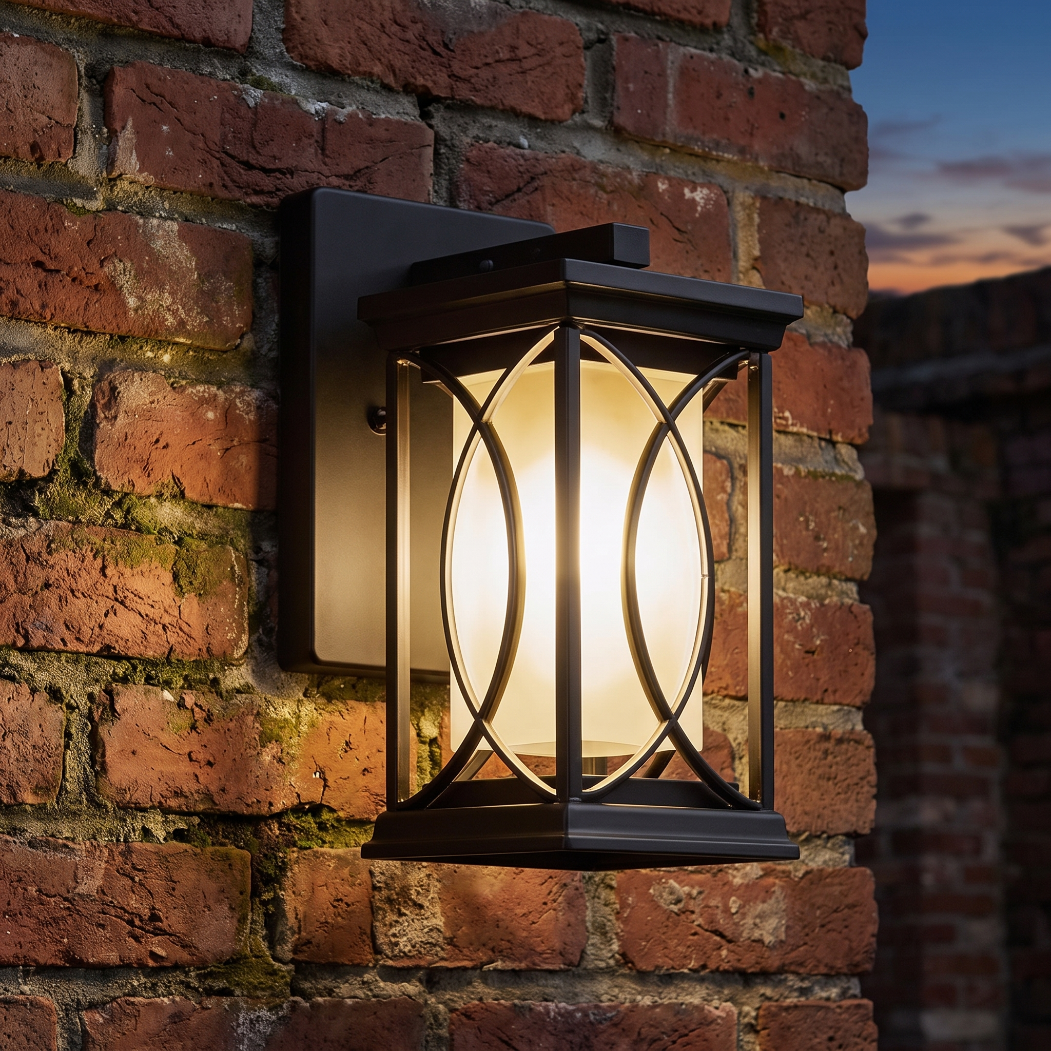 Holt Vintage Outdoor Sconce lifestyle