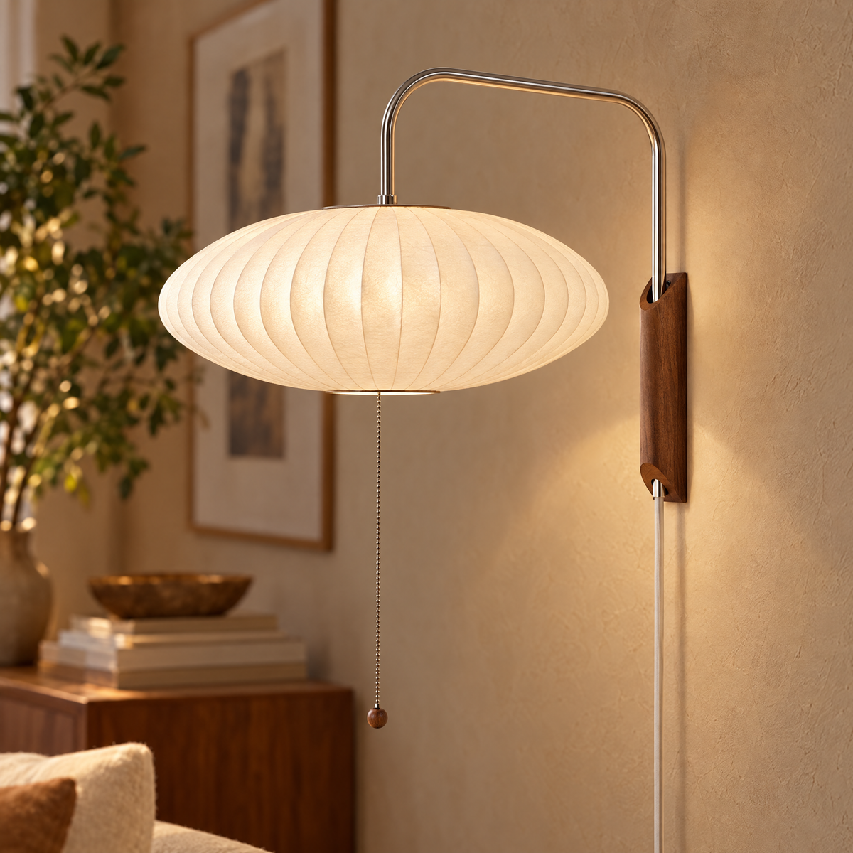 Pallo Bubble Swivel Wall Sconce, Wide Saucer