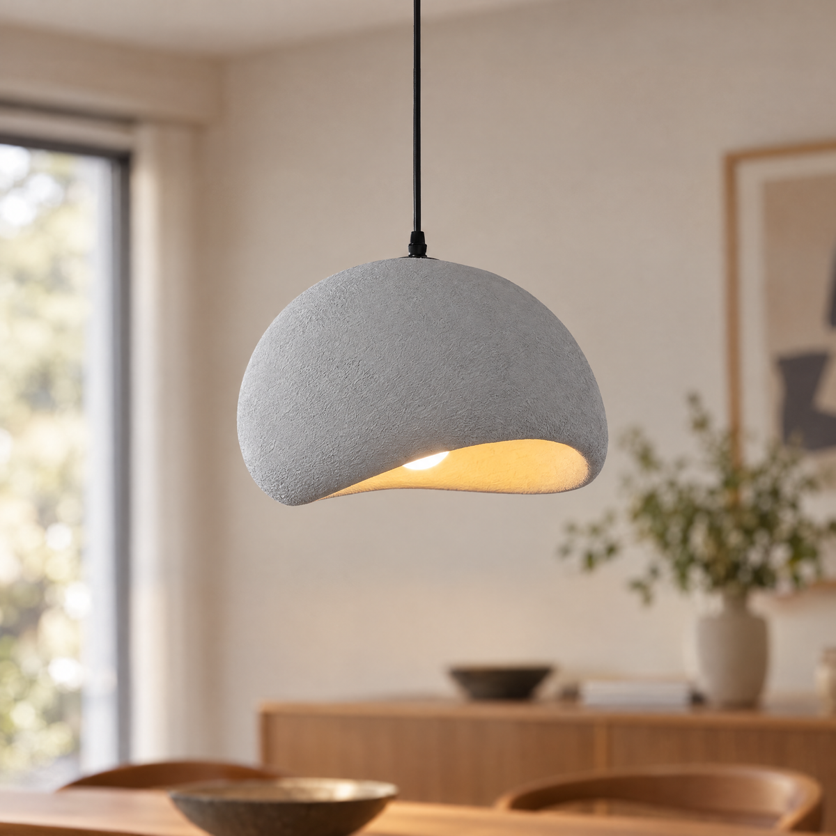 Cirrus Cloud Pendant Light in Grey